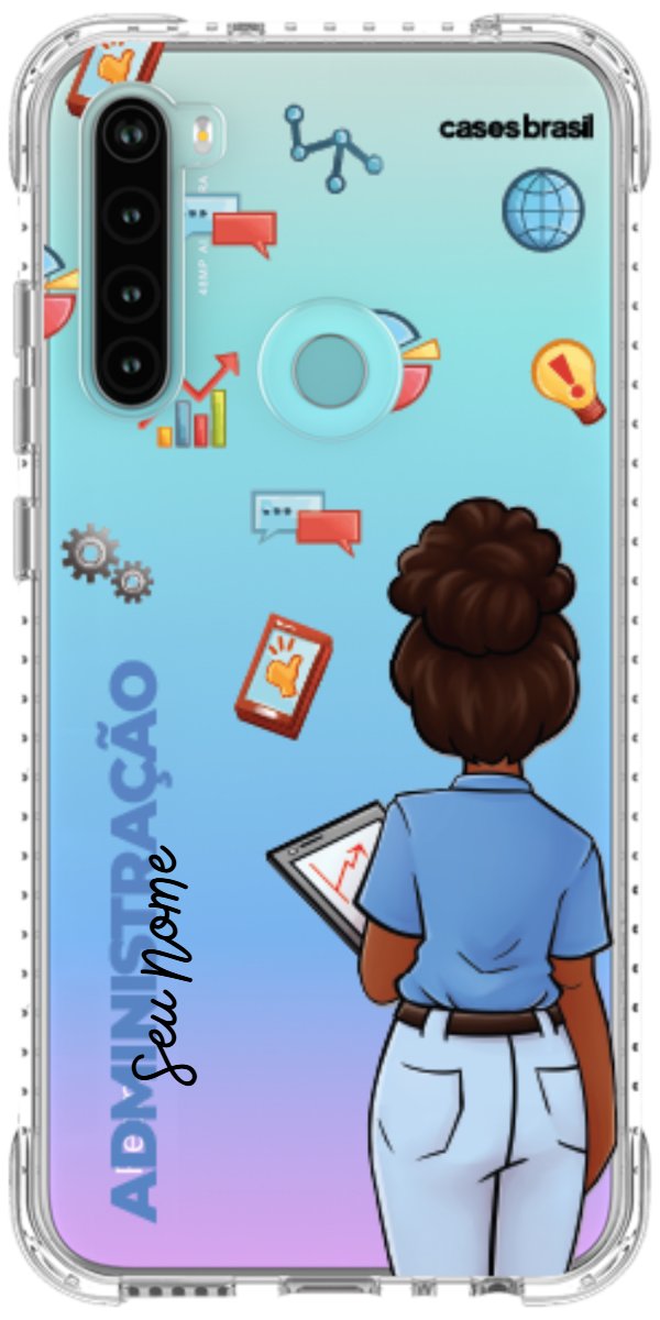 Capinha para Celular Administração - Boneca Profissão