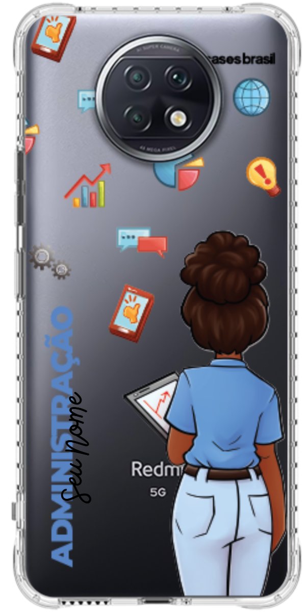 Capinha para Celular Administração - Boneca Profissão