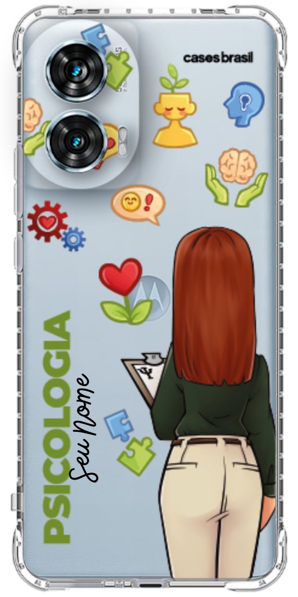 Capinha para Celular Psicologia - Boneca Profissão