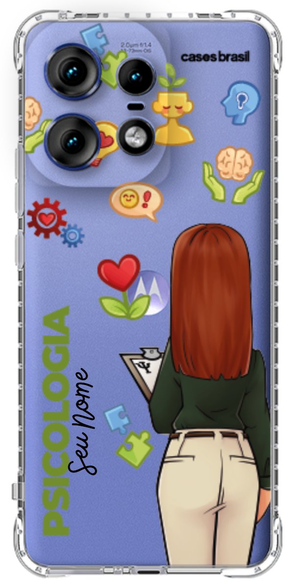 Capinha para Celular Psicologia - Boneca Profissão