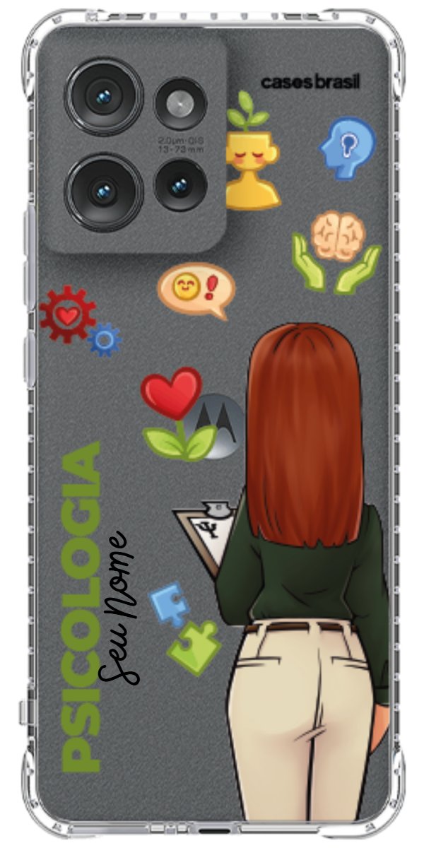 Capinha para Celular Psicologia - Boneca Profissão