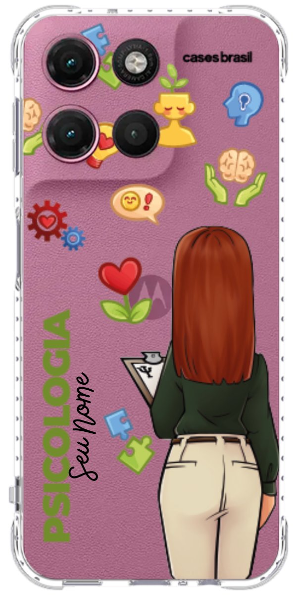 Capinha para Celular Psicologia - Boneca Profissão