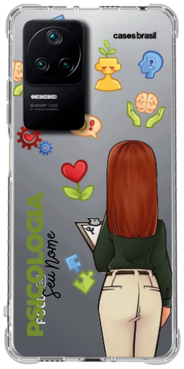 Capinha para Celular Psicologia - Boneca Profissão