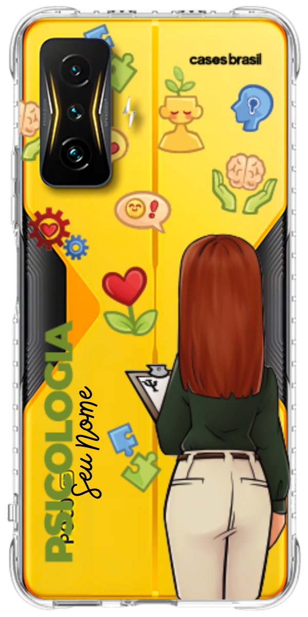 Capinha para Celular Psicologia - Boneca Profissão