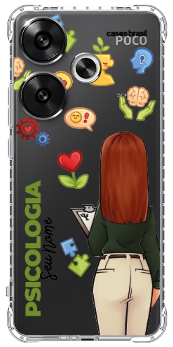 Capinha para Celular Psicologia - Boneca Profissão