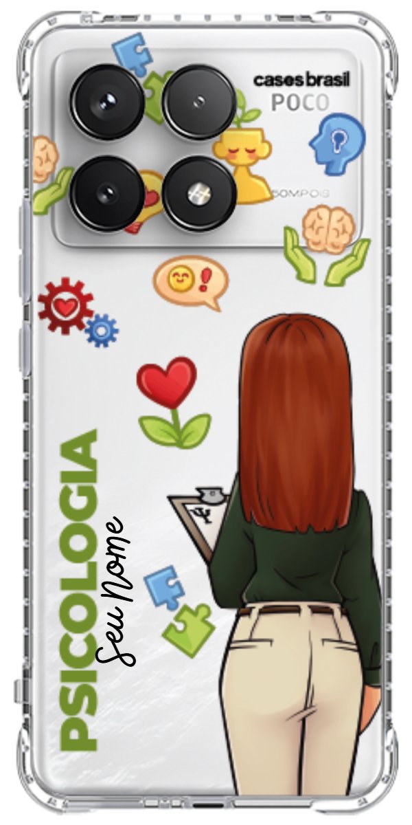 Capinha para Celular Psicologia - Boneca Profissão
