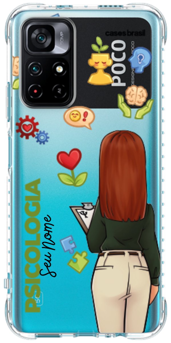 Capinha para Celular Psicologia - Boneca Profissão
