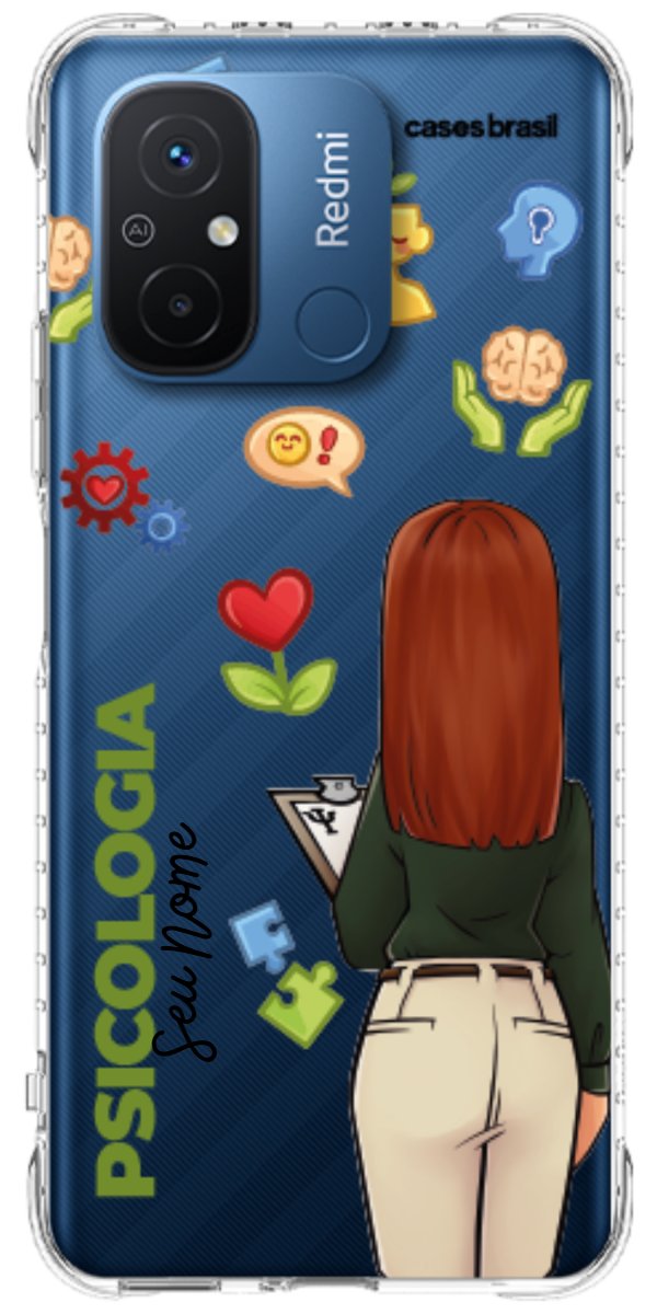 Capinha para Celular Psicologia - Boneca Profissão