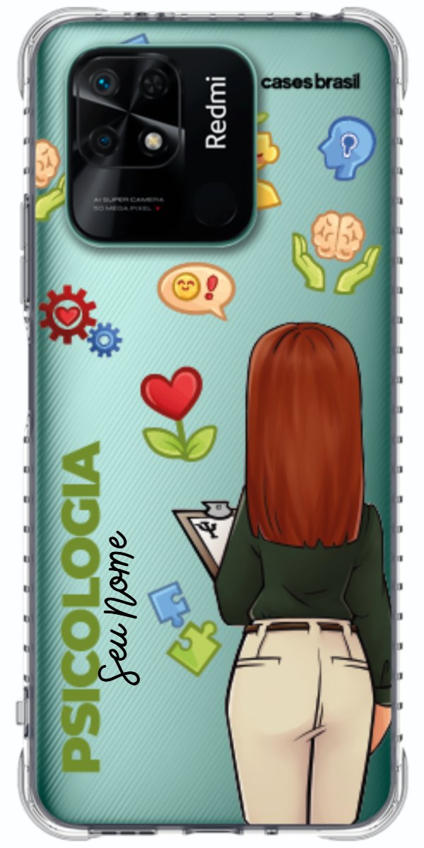 Capinha para Celular Psicologia - Boneca Profissão