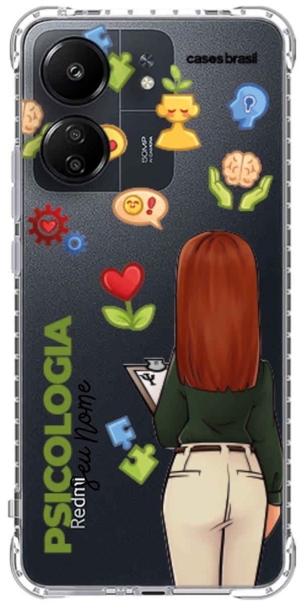 Capinha para Celular Psicologia - Boneca Profissão