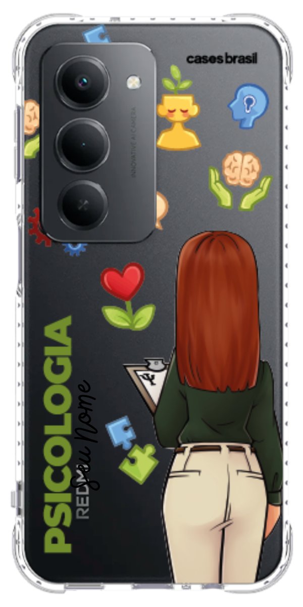 Capinha para Celular Psicologia - Boneca Profissão
