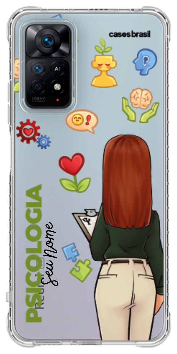 Capinha para Celular Psicologia - Boneca Profissão