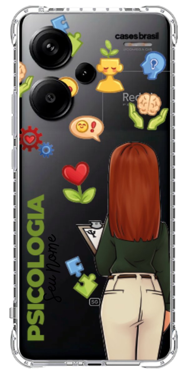 Capinha para Celular Psicologia - Boneca Profissão