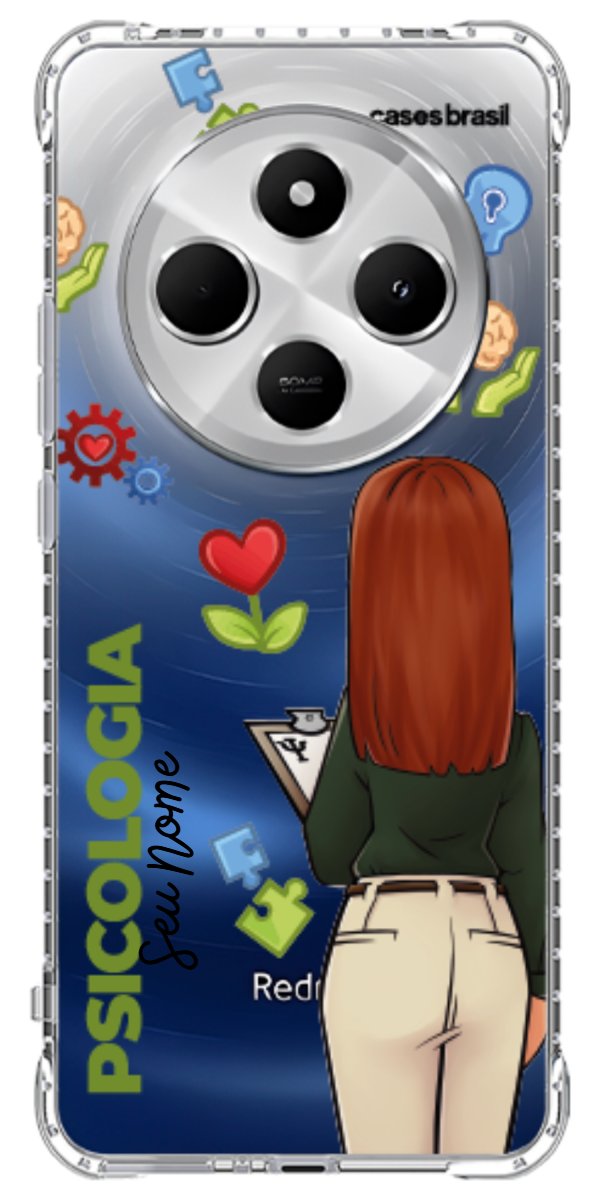 Capinha para Celular Psicologia - Boneca Profissão