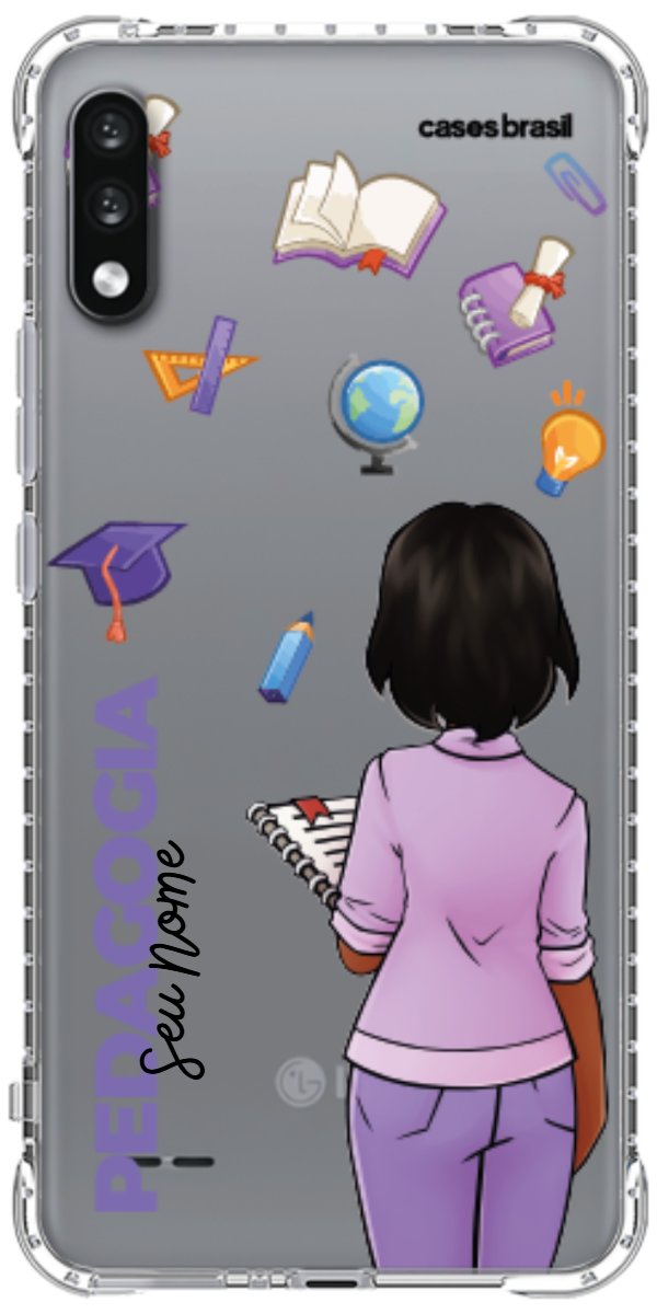 Capinha para Celular Pedagogia - Boneca Profissão