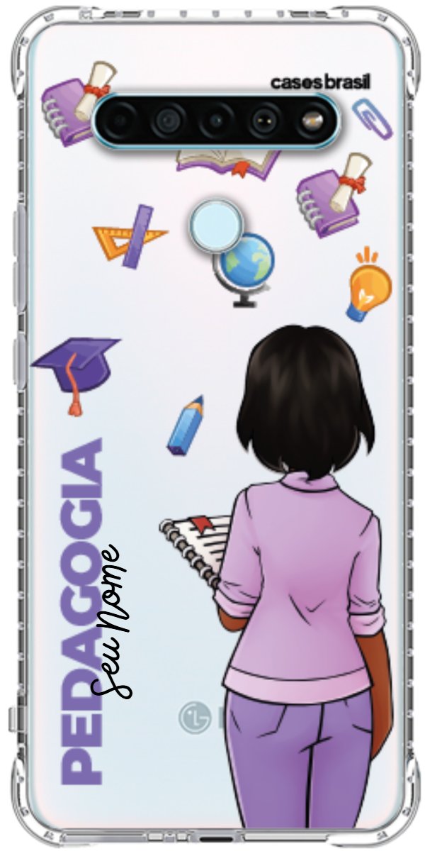 Capinha para Celular Pedagogia - Boneca Profissão