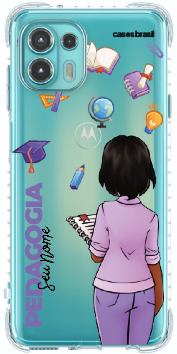 Capinha para Celular Pedagogia - Boneca Profissão