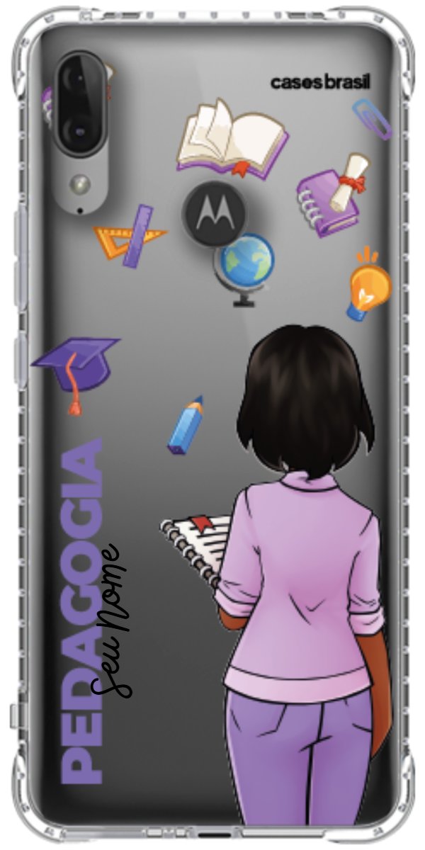 Capinha para Celular Pedagogia - Boneca Profissão
