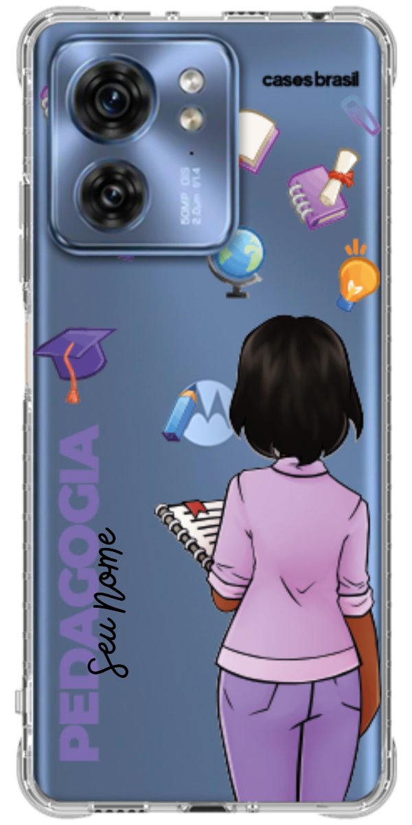 Capinha para Celular Pedagogia - Boneca Profissão