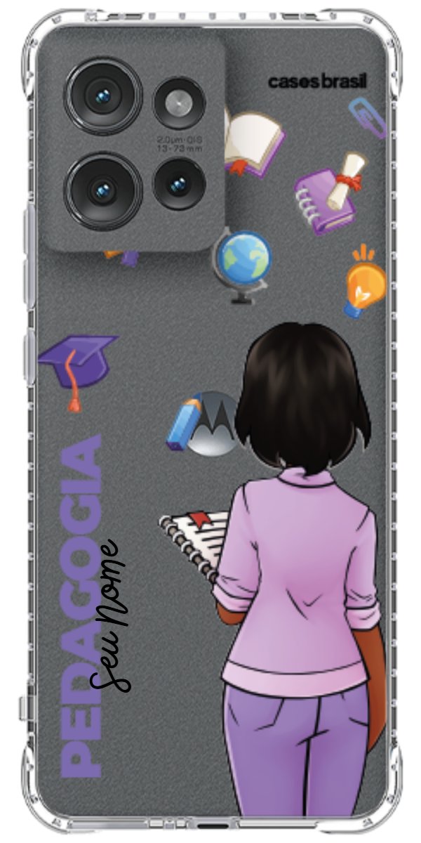 Capinha para Celular Pedagogia - Boneca Profissão
