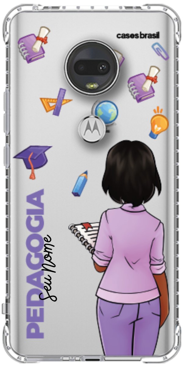 Capinha para Celular Pedagogia - Boneca Profissão