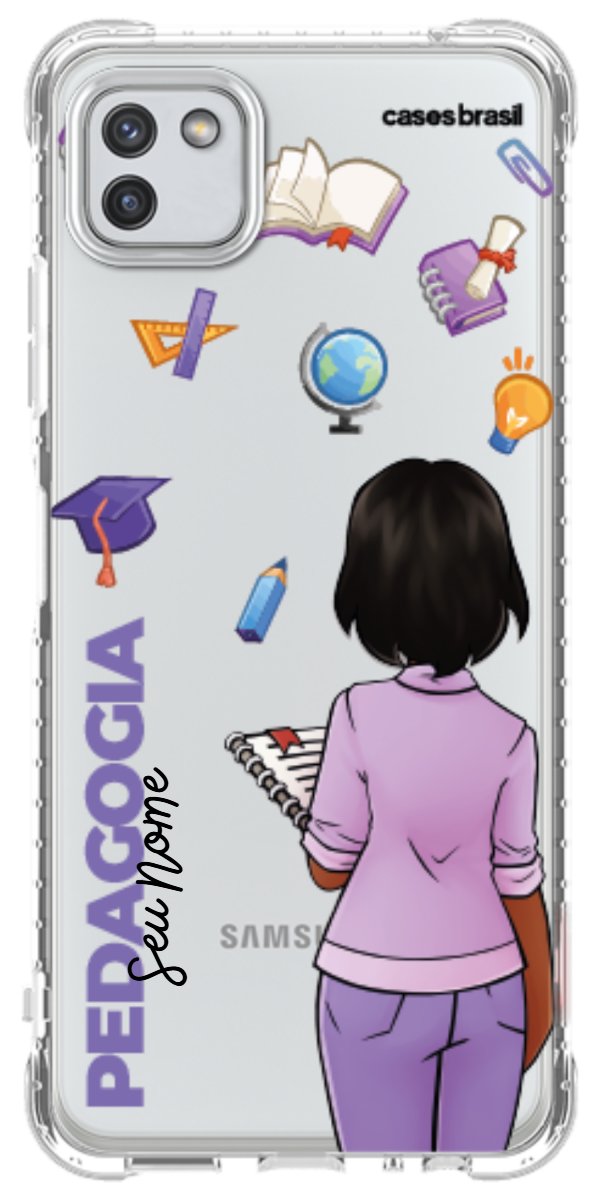 Capinha para Celular Pedagogia - Boneca Profissão