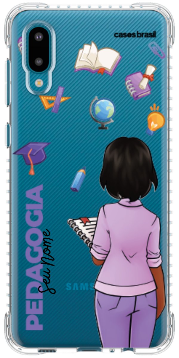 Capinha para Celular Pedagogia - Boneca Profissão