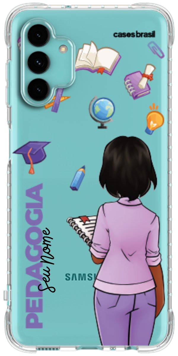 Capinha para Celular Pedagogia - Boneca Profissão