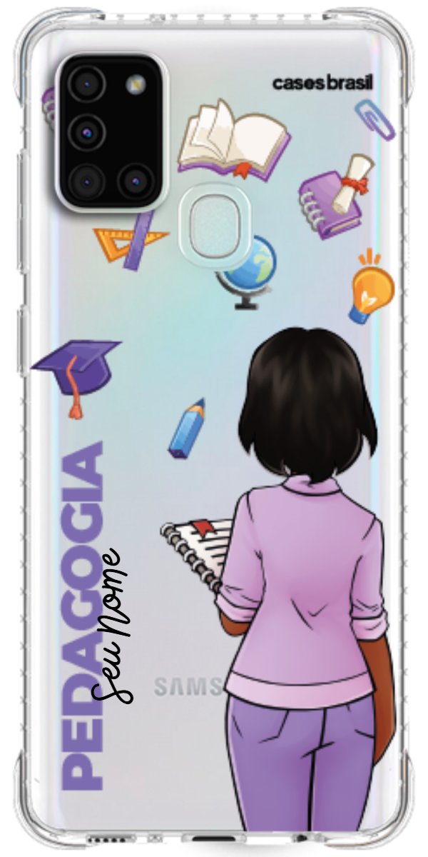 Capinha para Celular Pedagogia - Boneca Profissão