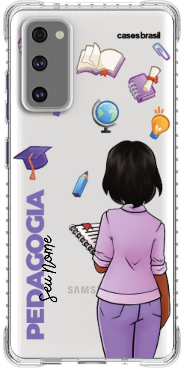 Capinha para Celular Pedagogia - Boneca Profissão