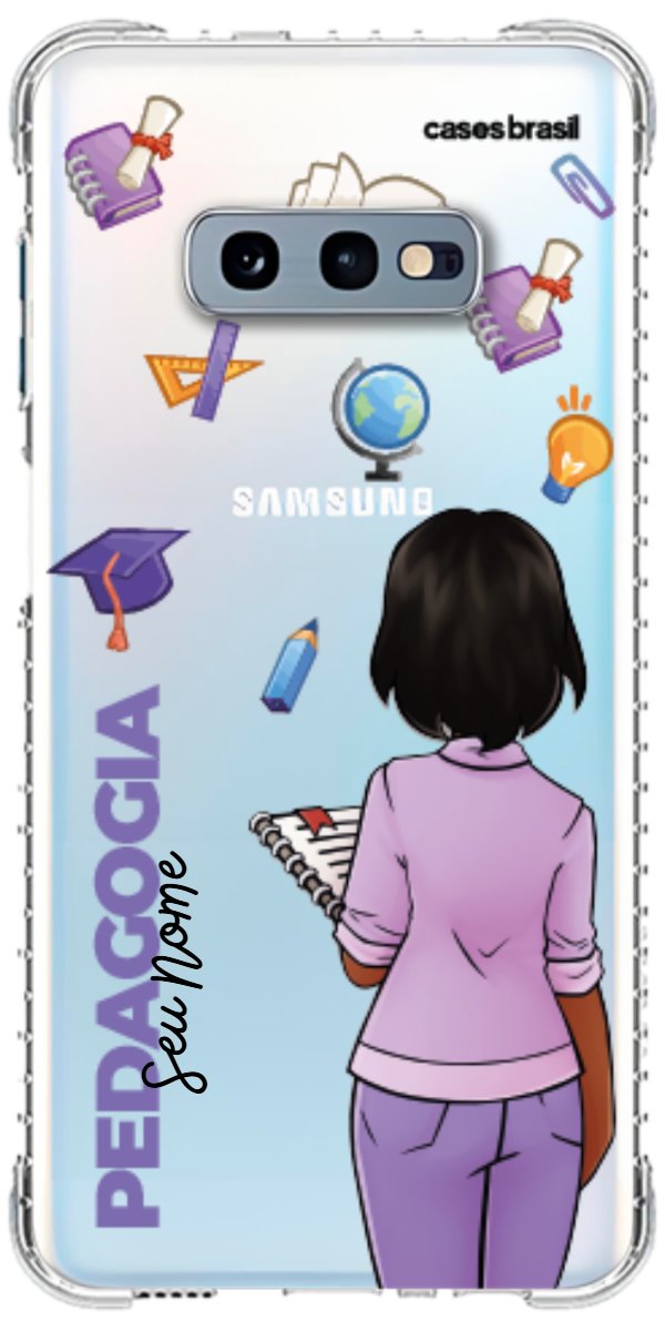 Capinha para Celular Pedagogia - Boneca Profissão