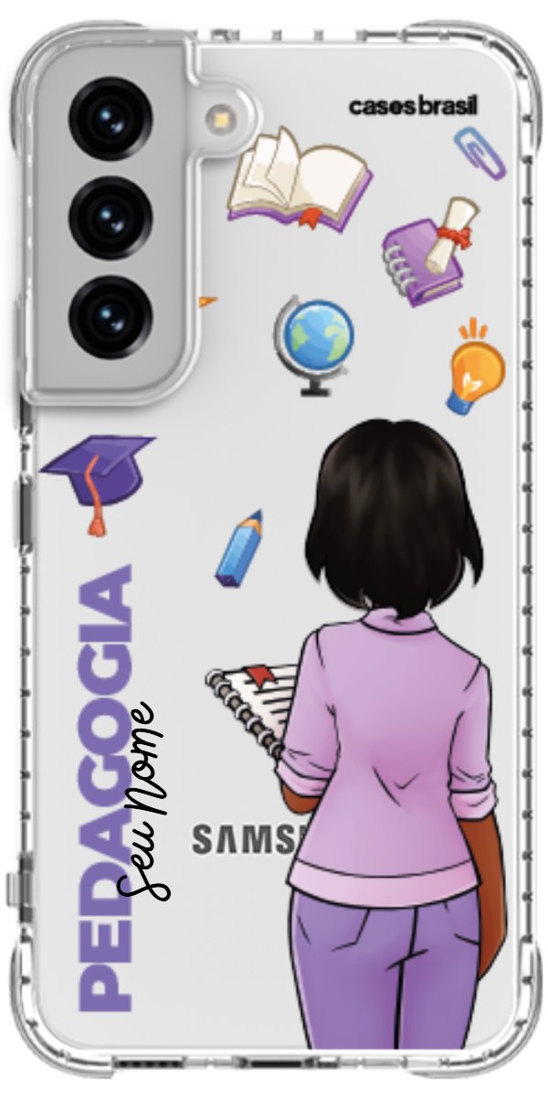 Capinha para Celular Pedagogia - Boneca Profissão