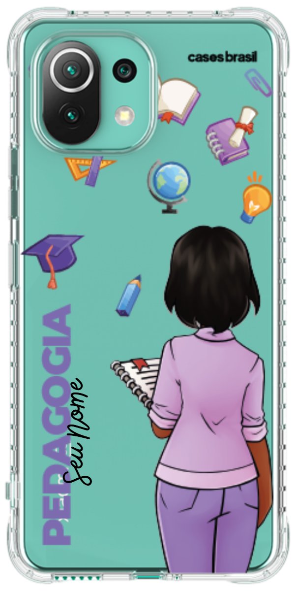 Capinha para Celular Pedagogia - Boneca Profissão