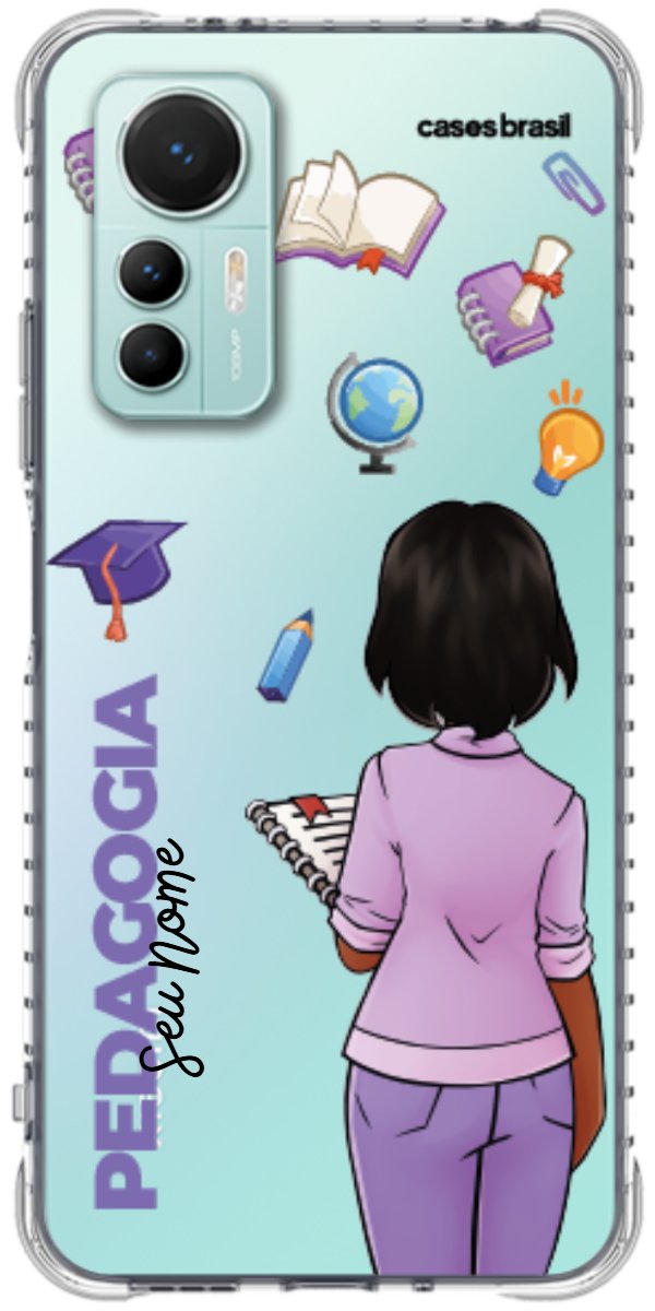 Capinha para Celular Pedagogia - Boneca Profissão