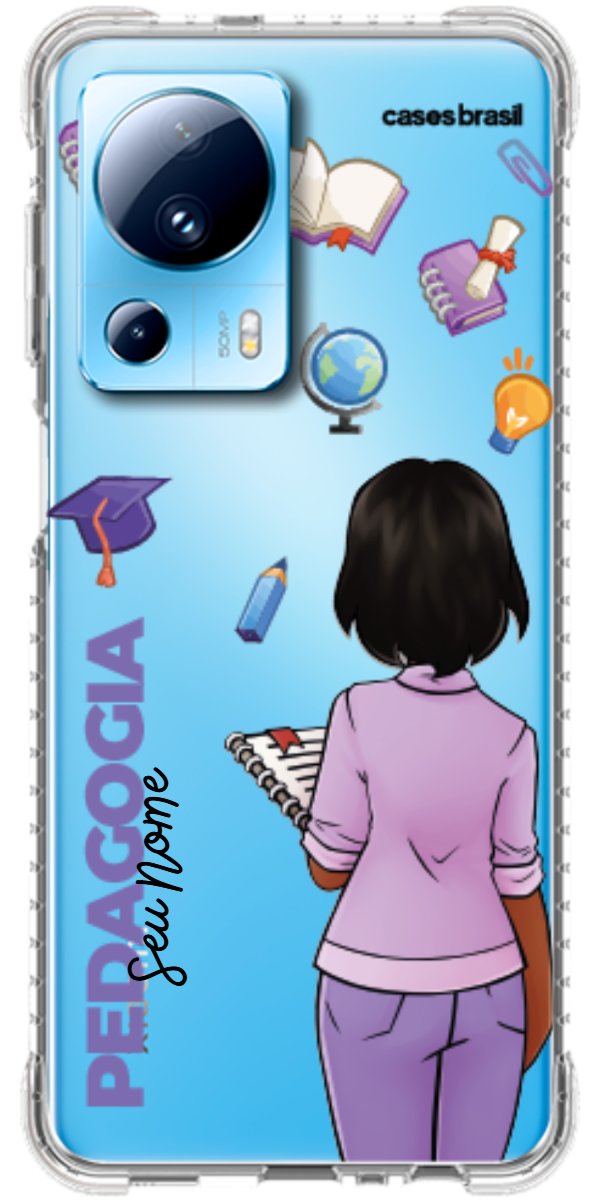 Capinha para Celular Pedagogia - Boneca Profissão
