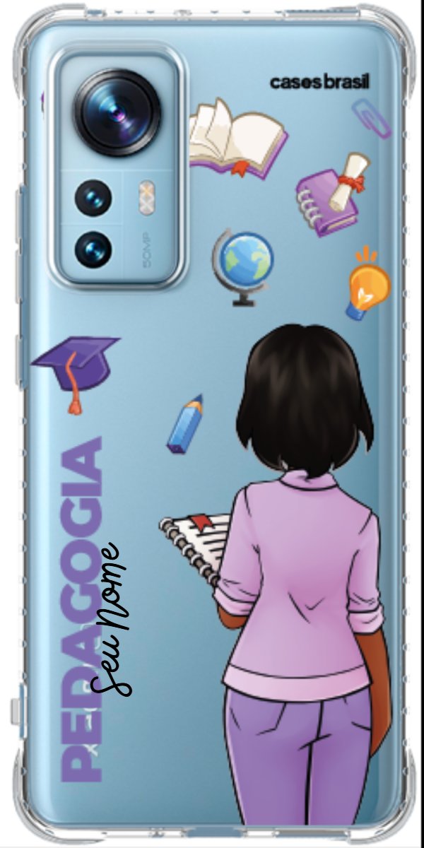 Capinha para Celular Pedagogia - Boneca Profissão