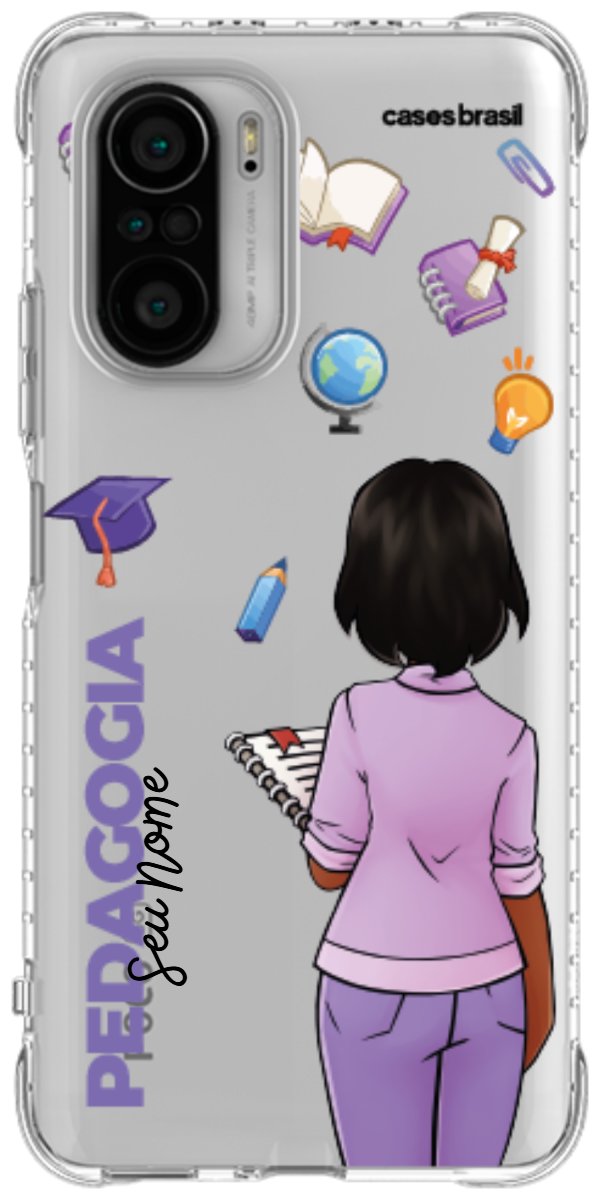 Capinha para Celular Pedagogia - Boneca Profissão