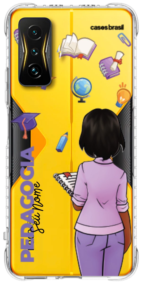 Capinha para Celular Pedagogia - Boneca Profissão