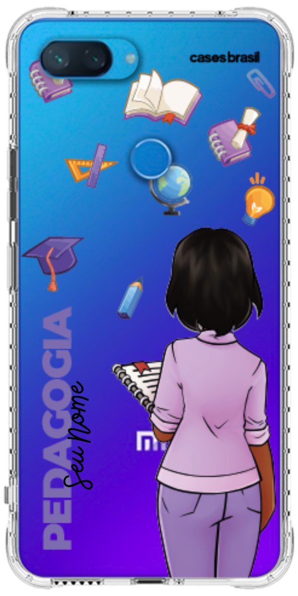 Capinha para Celular Pedagogia - Boneca Profissão