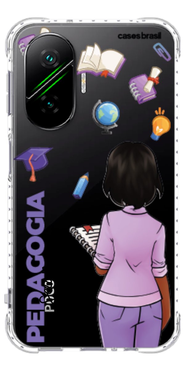 Capinha para Celular Pedagogia - Boneca Profissão