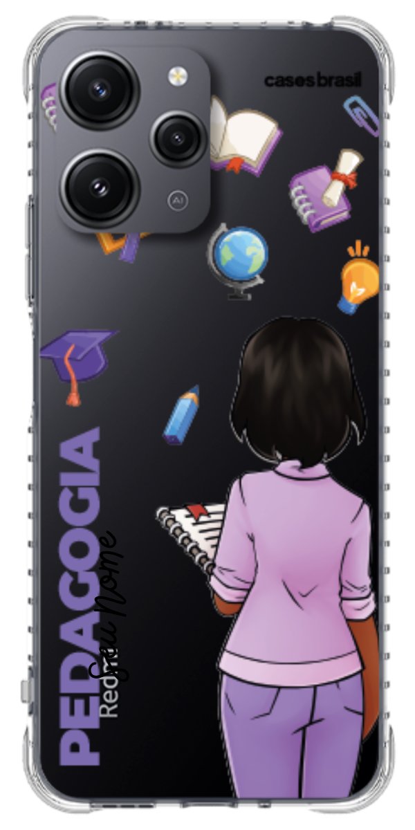 Capinha para Celular Pedagogia - Boneca Profissão
