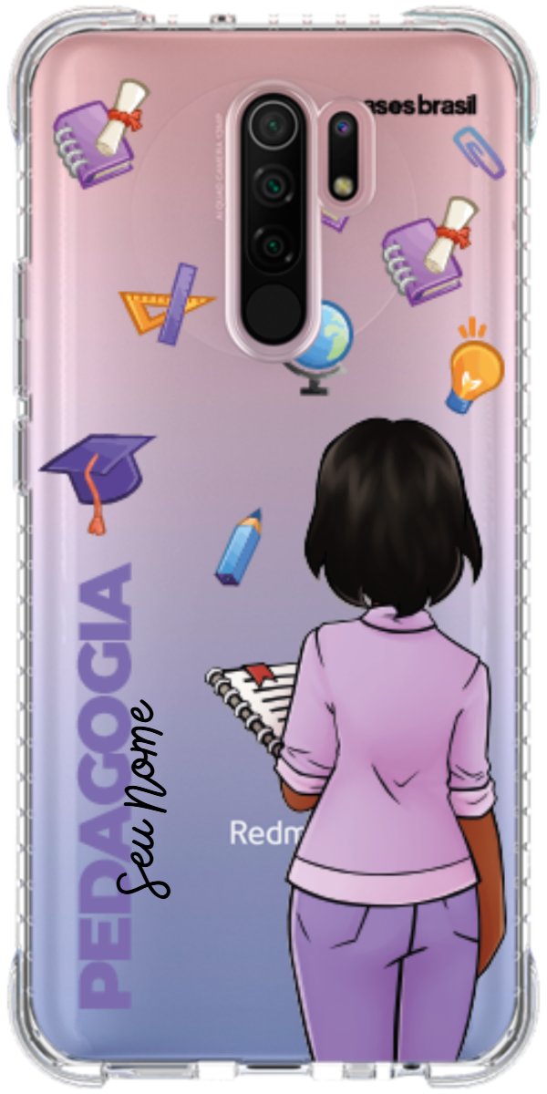 Capinha para Celular Pedagogia - Boneca Profissão
