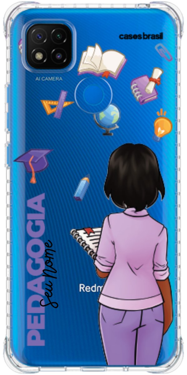 Capinha para Celular Pedagogia - Boneca Profissão