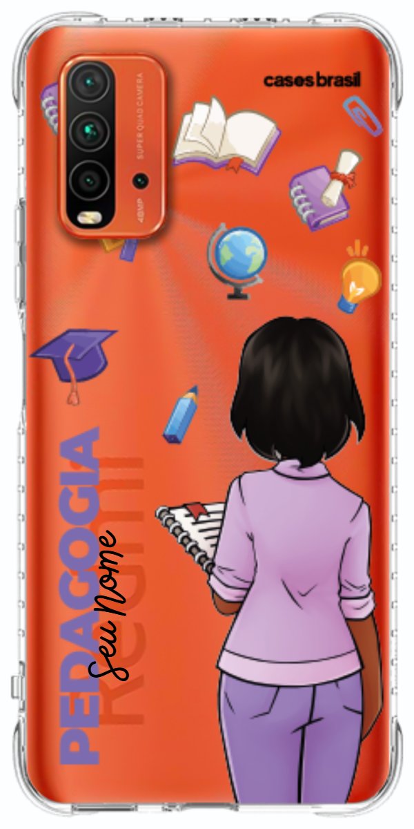 Capinha para Celular Pedagogia - Boneca Profissão