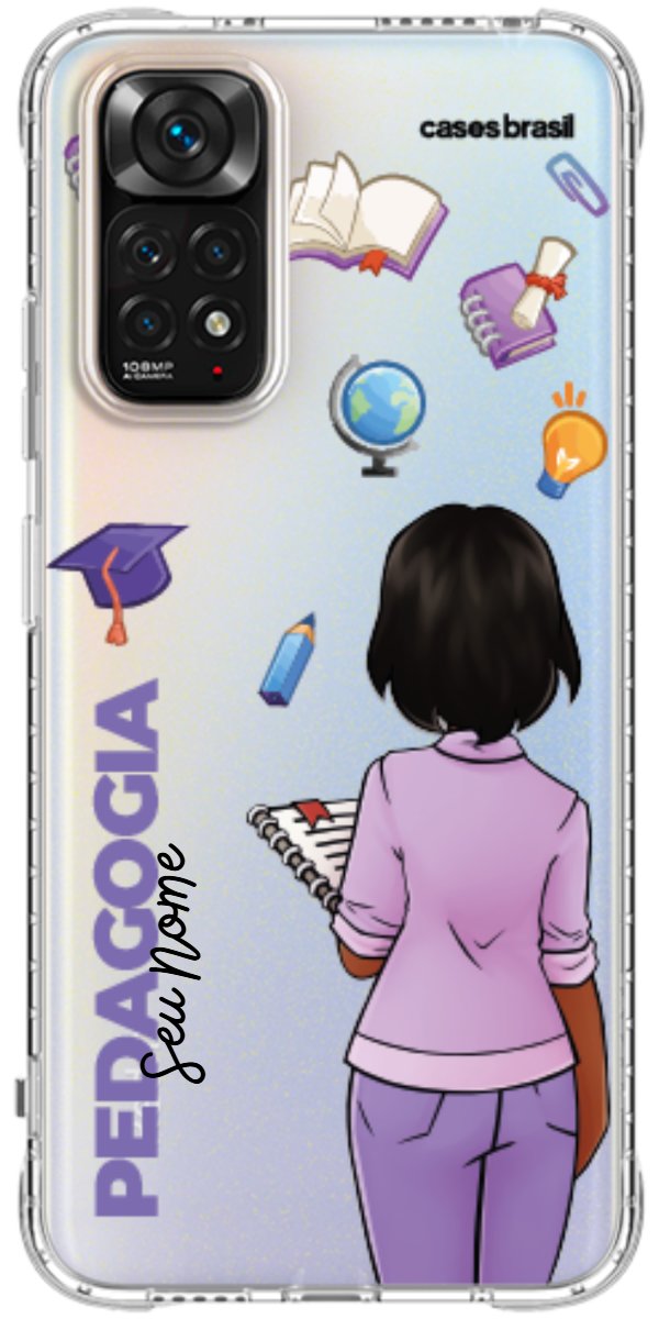 Capinha para Celular Pedagogia - Boneca Profissão