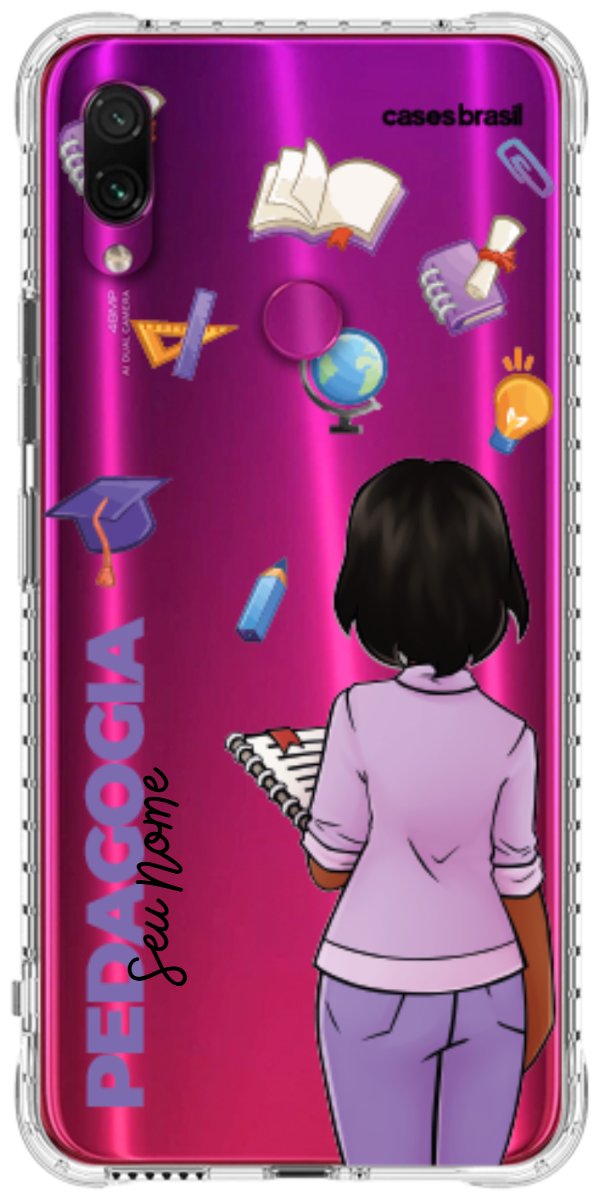Capinha para Celular Pedagogia - Boneca Profissão