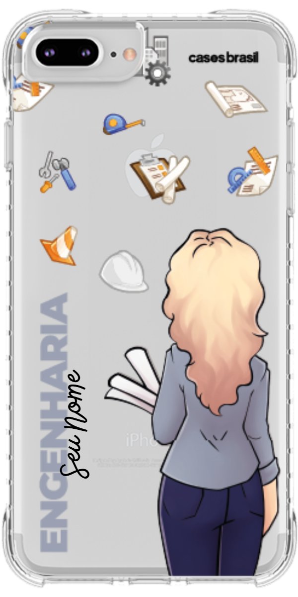 Capinha para Celular Engenharia - Boneca Profissão