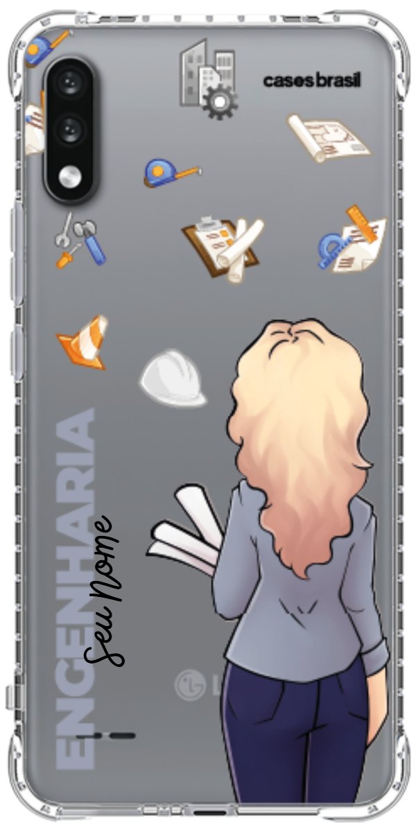 Capinha para Celular Engenharia - Boneca Profissão