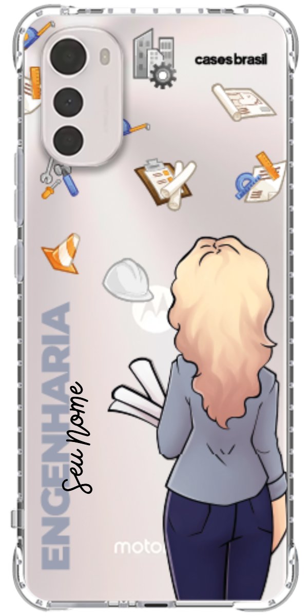 Capinha para Celular Engenharia - Boneca Profissão