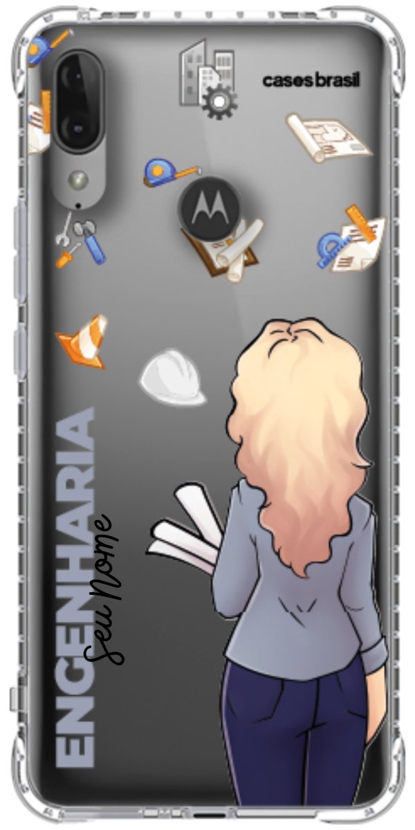 Capinha para Celular Engenharia - Boneca Profissão